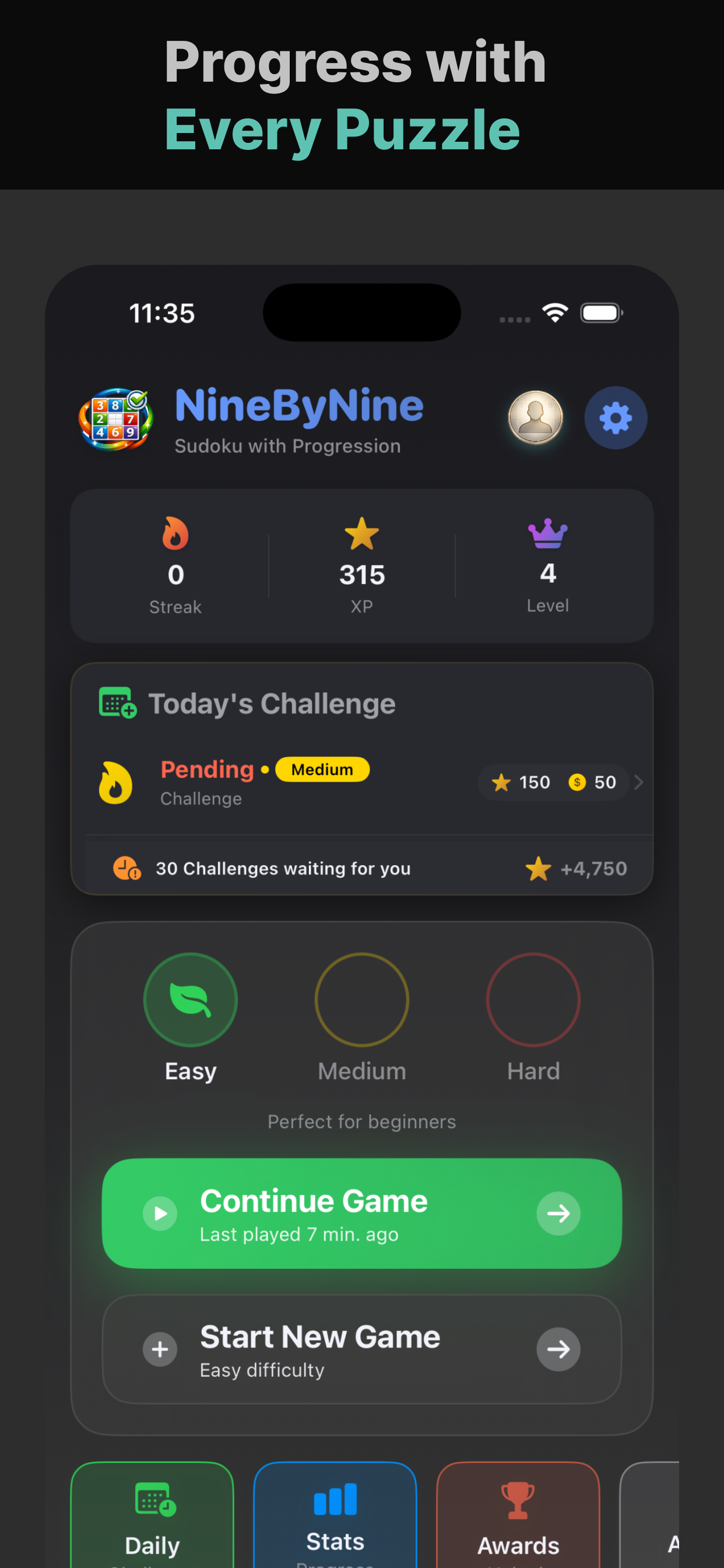 NineByNine Sudoku screenshot 1